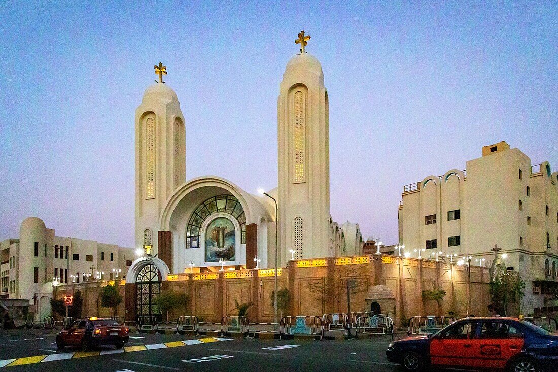 13831584-Saint-shenouda-coptic-orthodox-church-popular-quarter-in-the-old-city-hurghada-egypt-africa