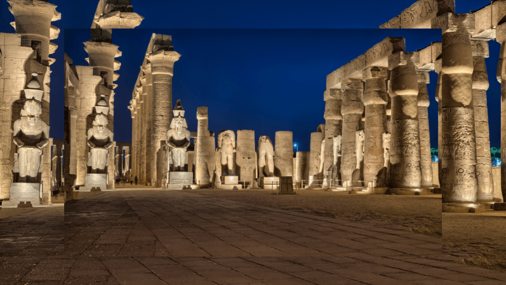 Luxor+Temple+at+night